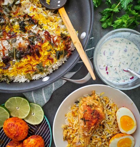 Chicken Dum Biryani (Kacchi style)