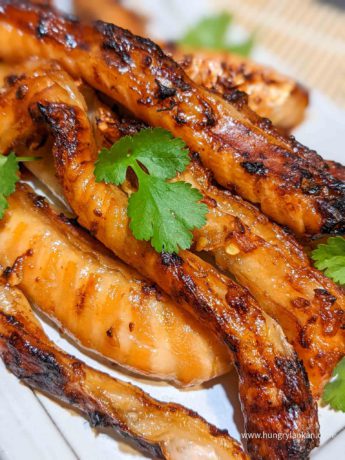 Air-fried Salmon belly