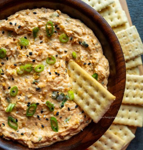 creamy cheese best easy salmon dip