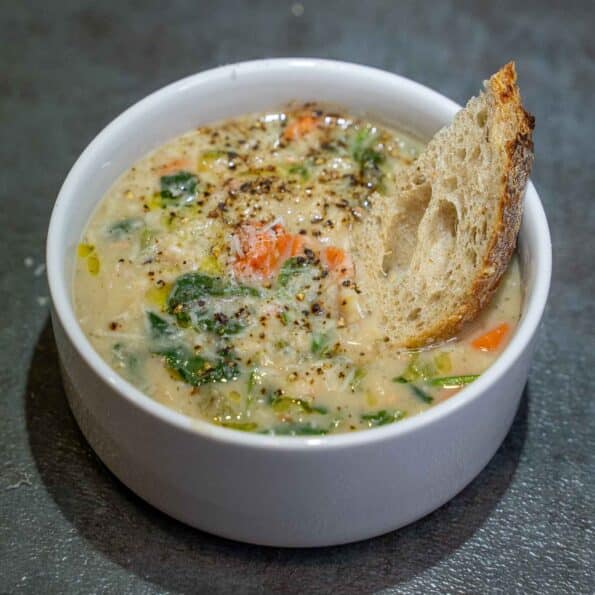 Cannellini white bean soup recipe