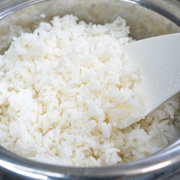 White rice in rice cooker recipe