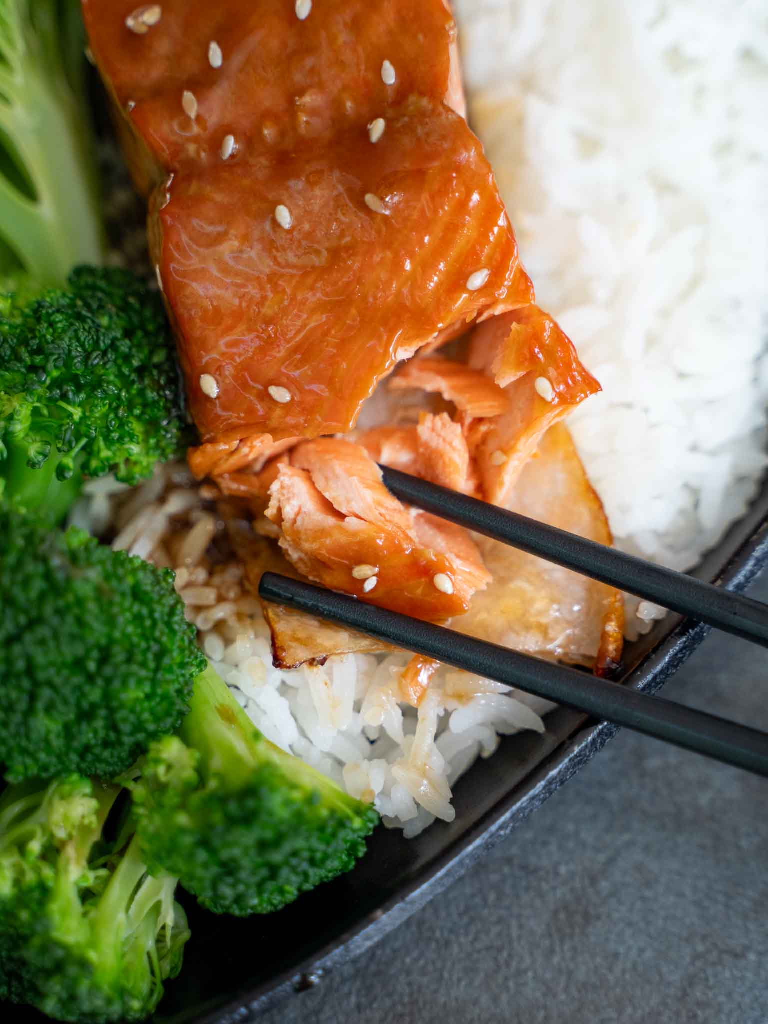 Teriyaki Salmon in Air Fryer