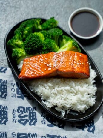 Teriyaki Salmon in Air Fryer