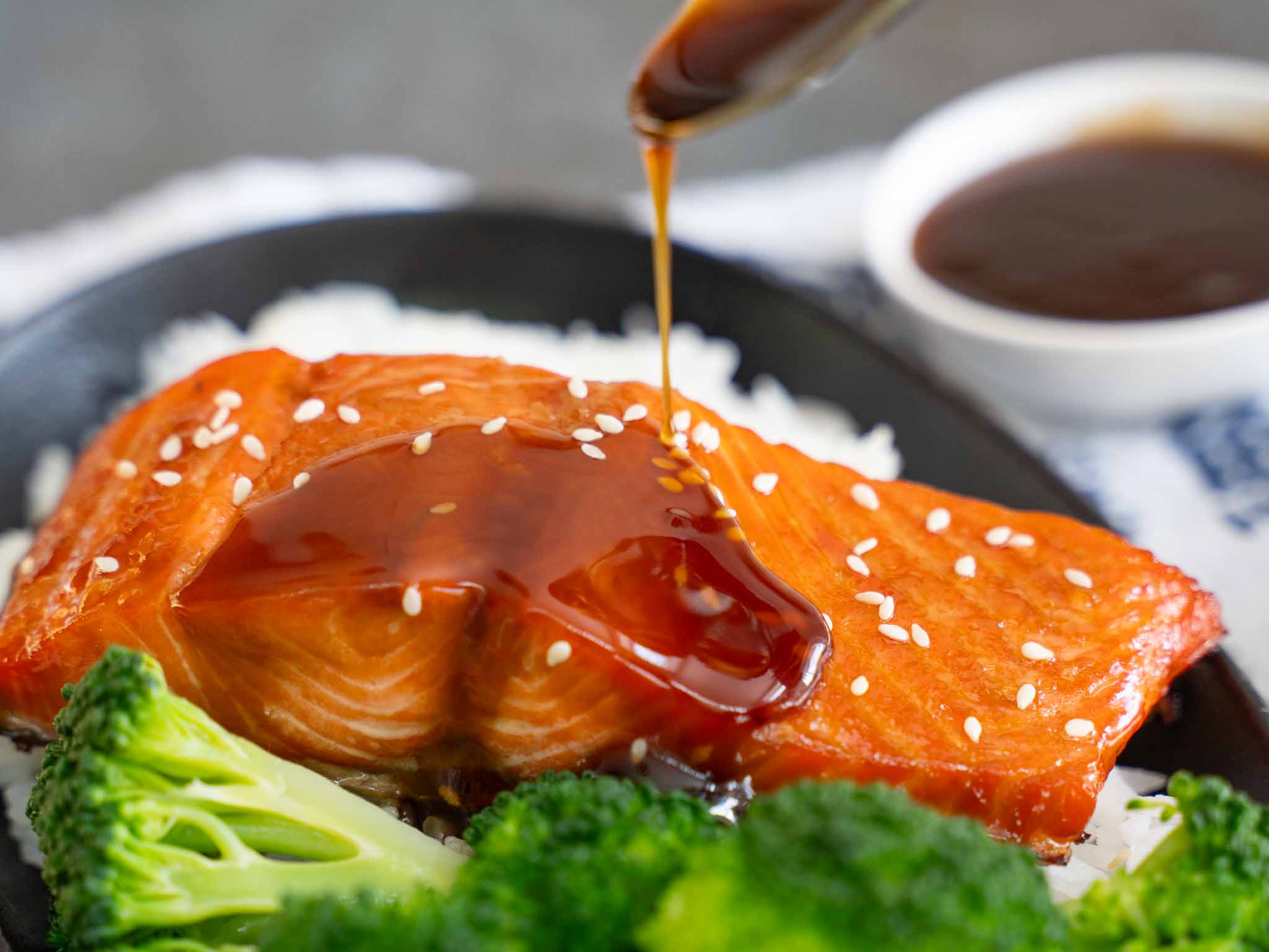 Teriyaki Salmon in Air Fryer