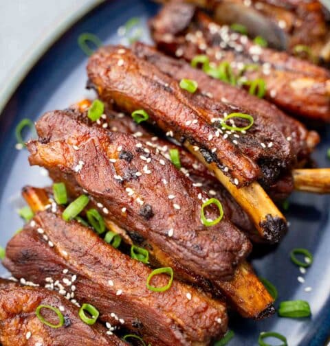 Chinese five spice pork ribs