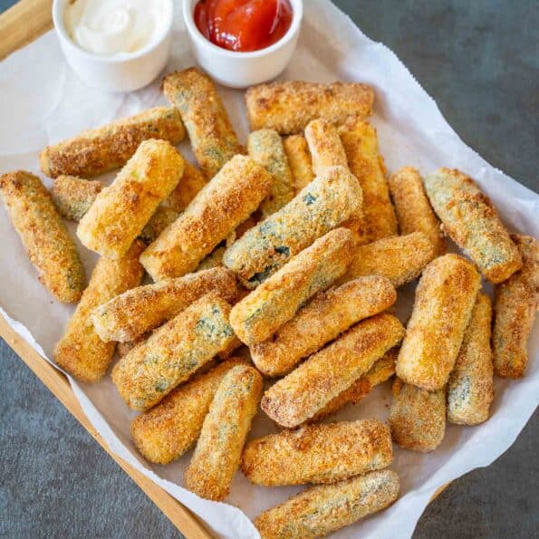 Zucchini fries in Air Fryer