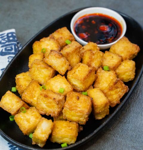 Air Fried Crispy Tofu
