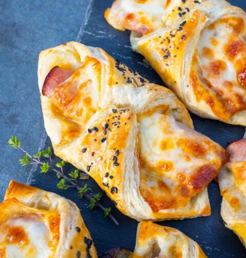 Ham and Cheese Puff Pastry