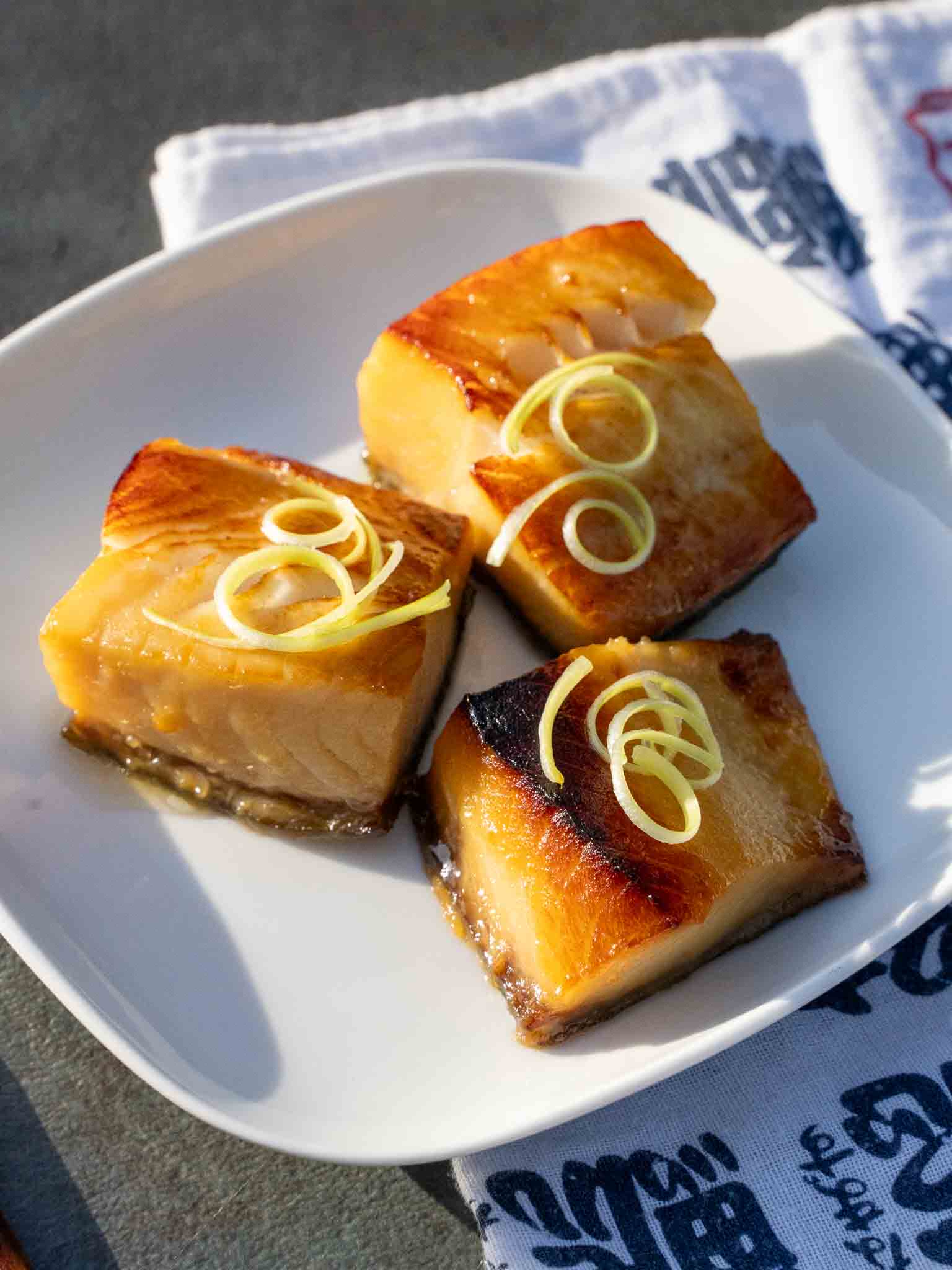 Miso black cod recipe